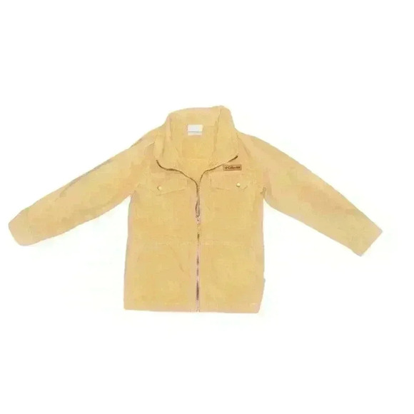Boys Columbia Tan Jacket 4/5 - Picture 1 of 6